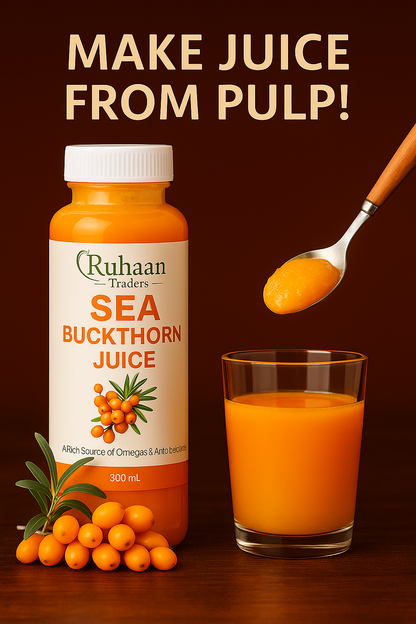 Himalayan Sea Buckthorn Berries Juice - Pure & Natural